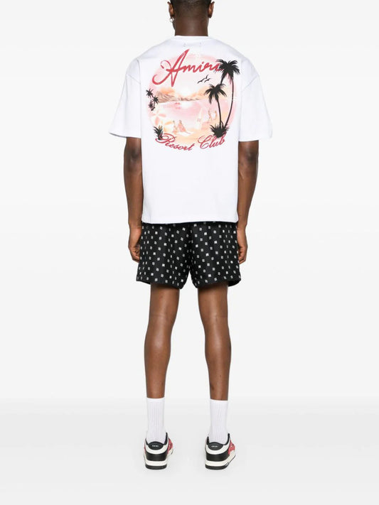 AMIRI Paradise Airbrush cotton T-shirt