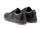 Prada Enamel-triangle Leather Sneakers