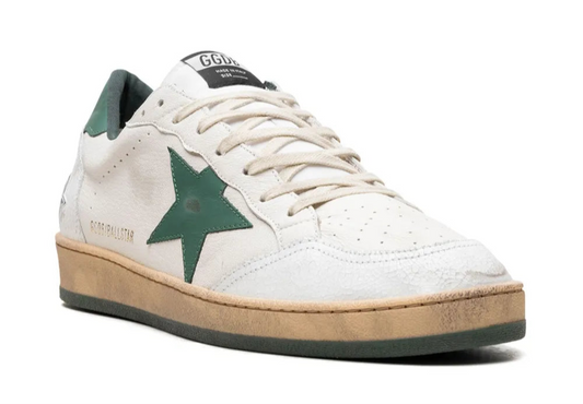 Golden Goose Ballstar "White/Green"