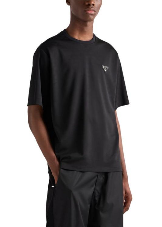 Prada technical-jersey T-shirt