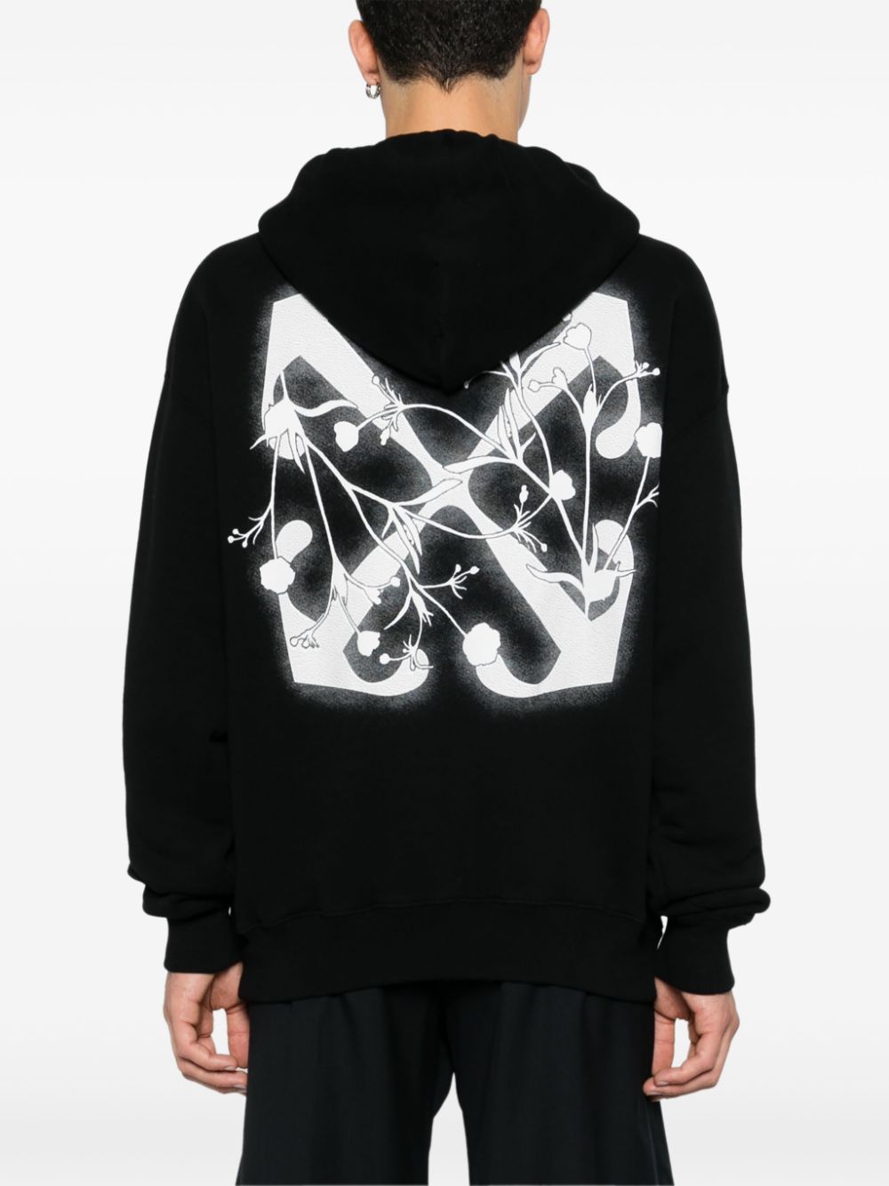 Off-White Flower Arrow skate hoodie