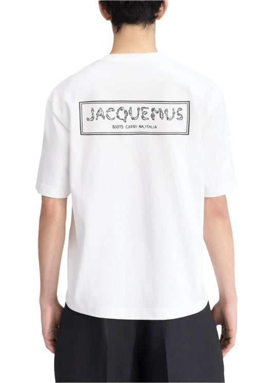 Jacquemus Printed T-Shirt The Merò White