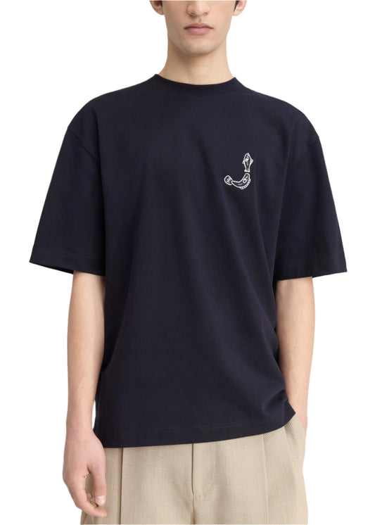 Jacquemus Printed T-Shirt The Merò Dark Navy