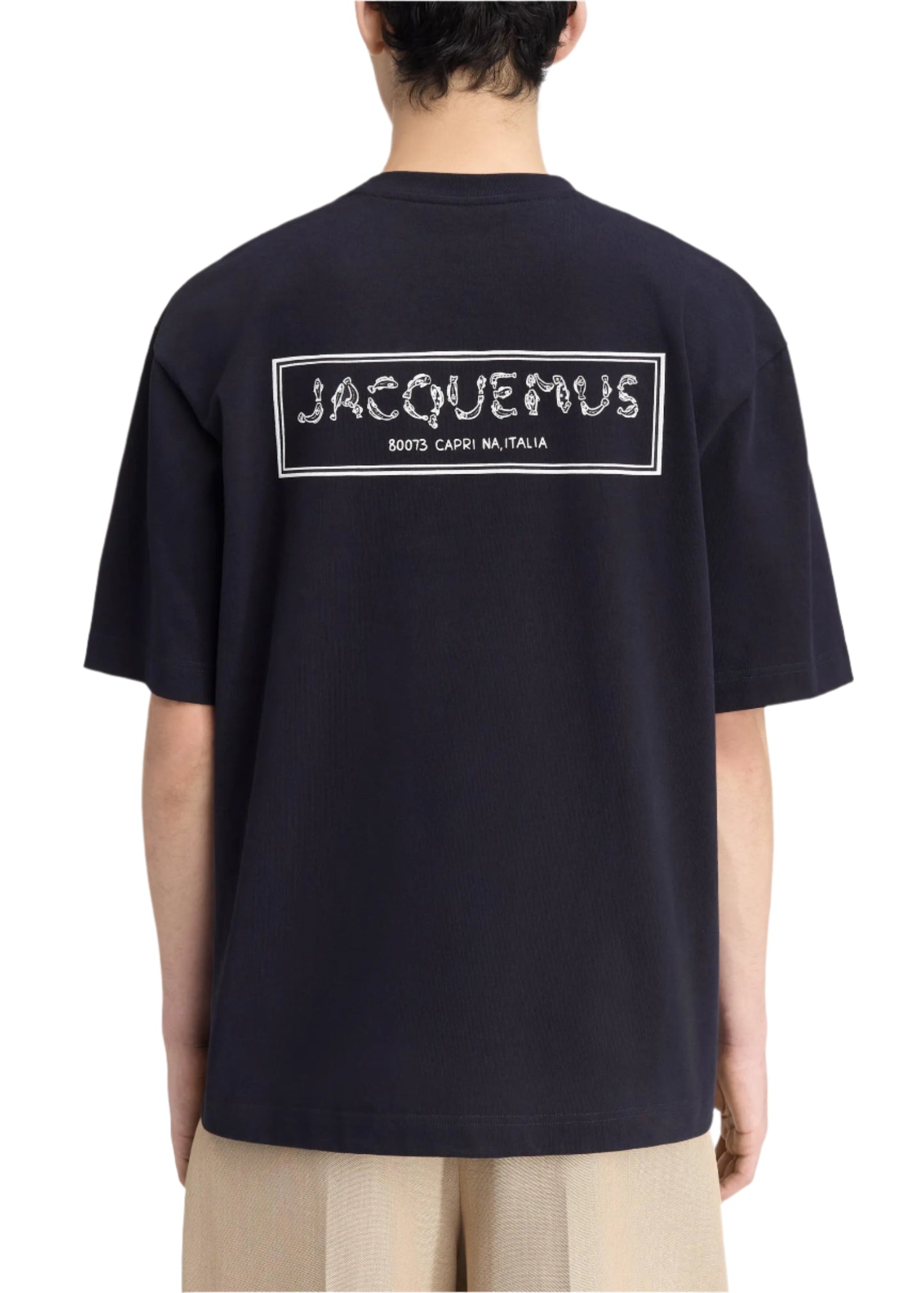 Jacquemus Printed T-Shirt The Merò Dark Navy