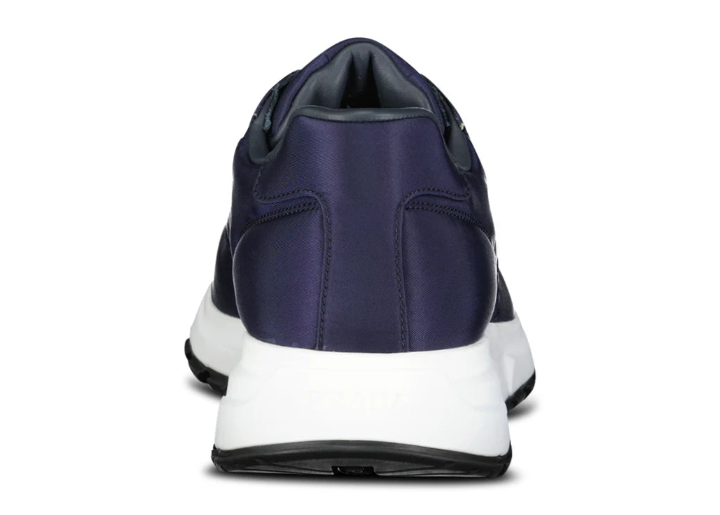 Prada Prax 01 Re-Nylon Leather Sneakers "Navy"