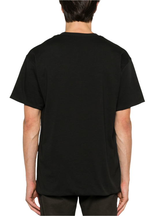 Moncler Logo Reversible T-Shirt Black