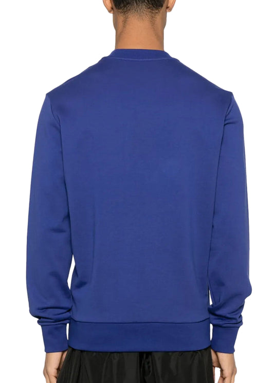 Moncler Logo Cotton Sweatshirt 'Navy Blue'