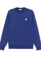 Moncler Logo Cotton Sweatshirt 'Navy Blue'