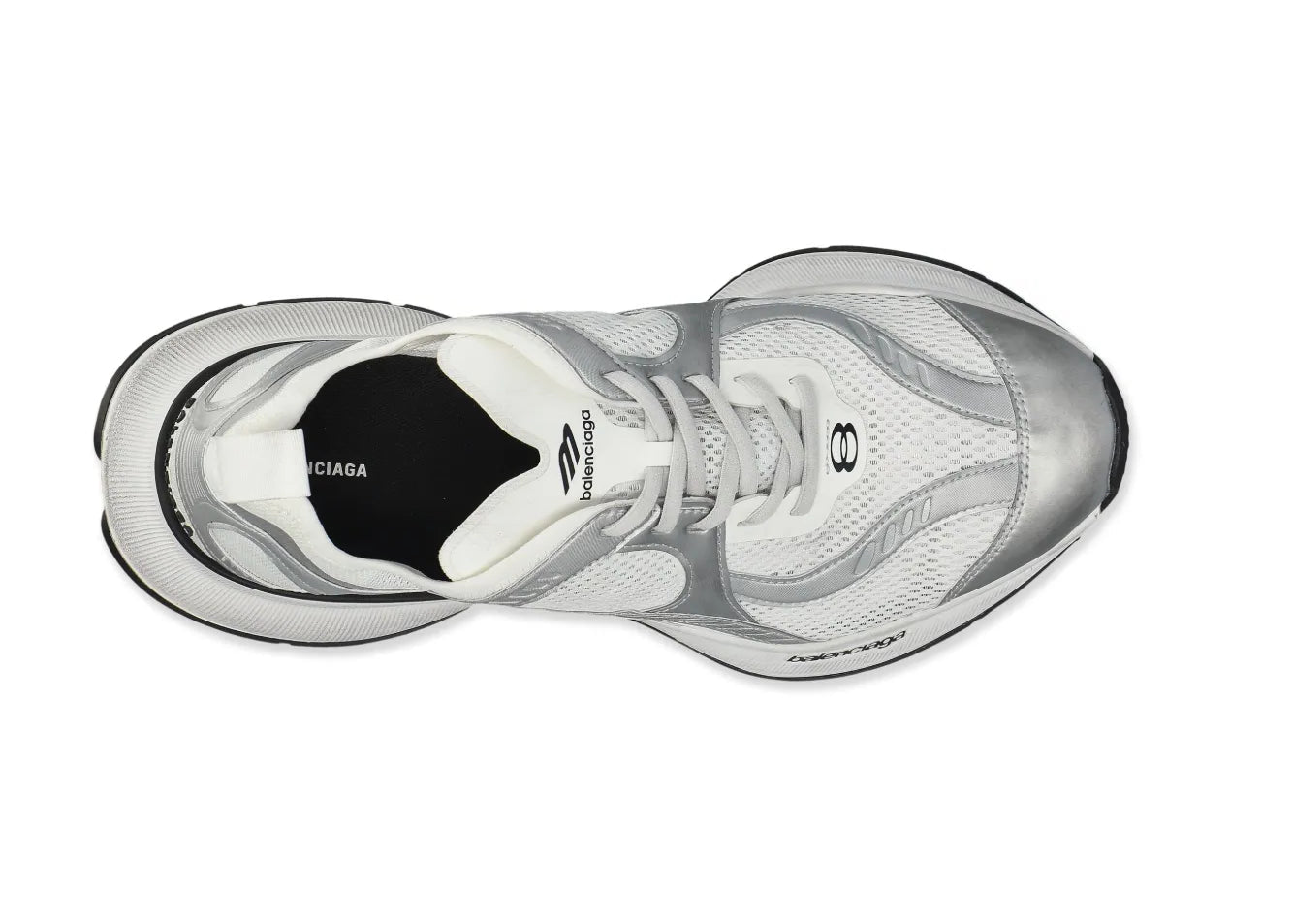 Balenciaga Circuit "White / Silver"