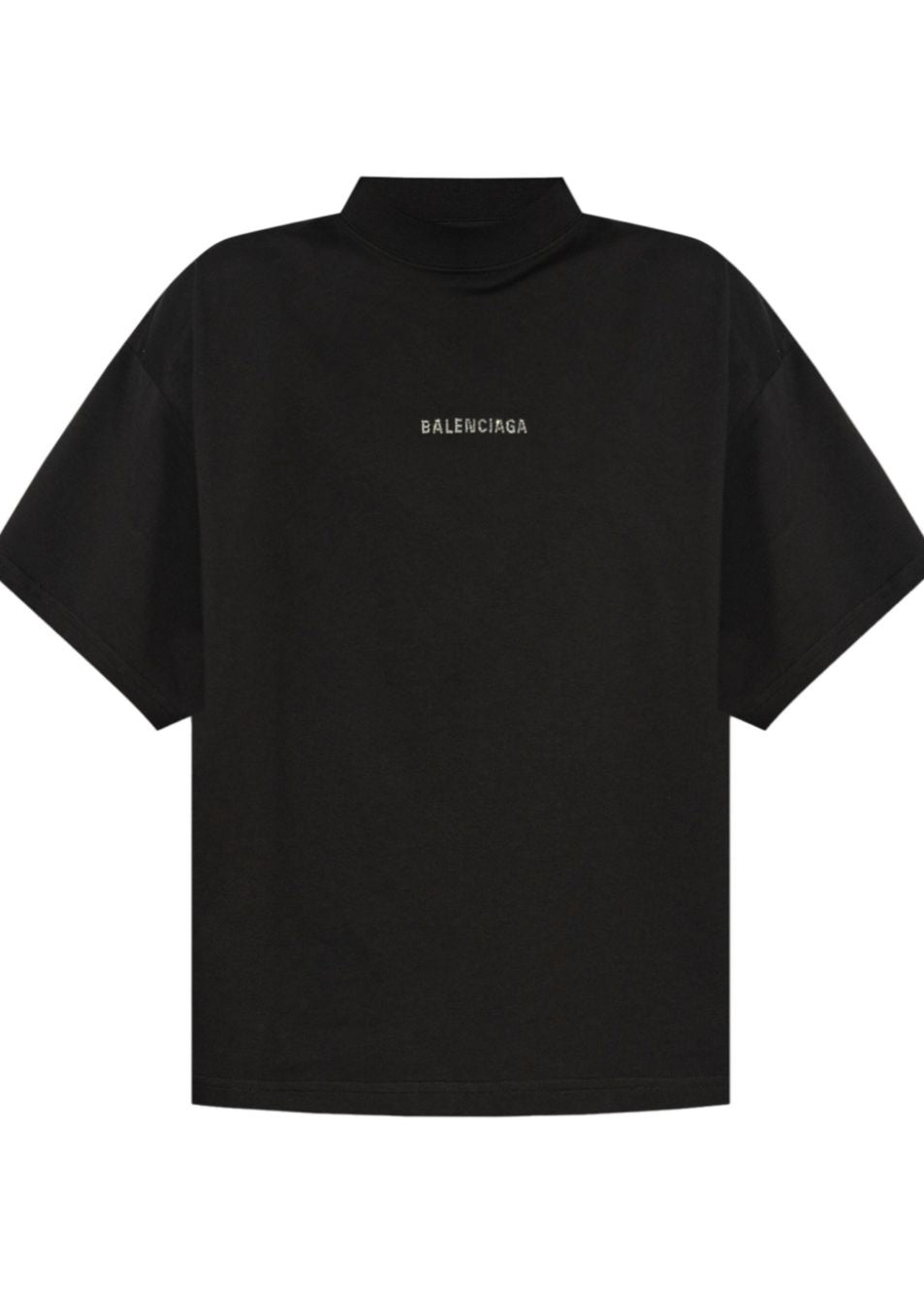 Balenciaga logo-studded T-shirt "Black"