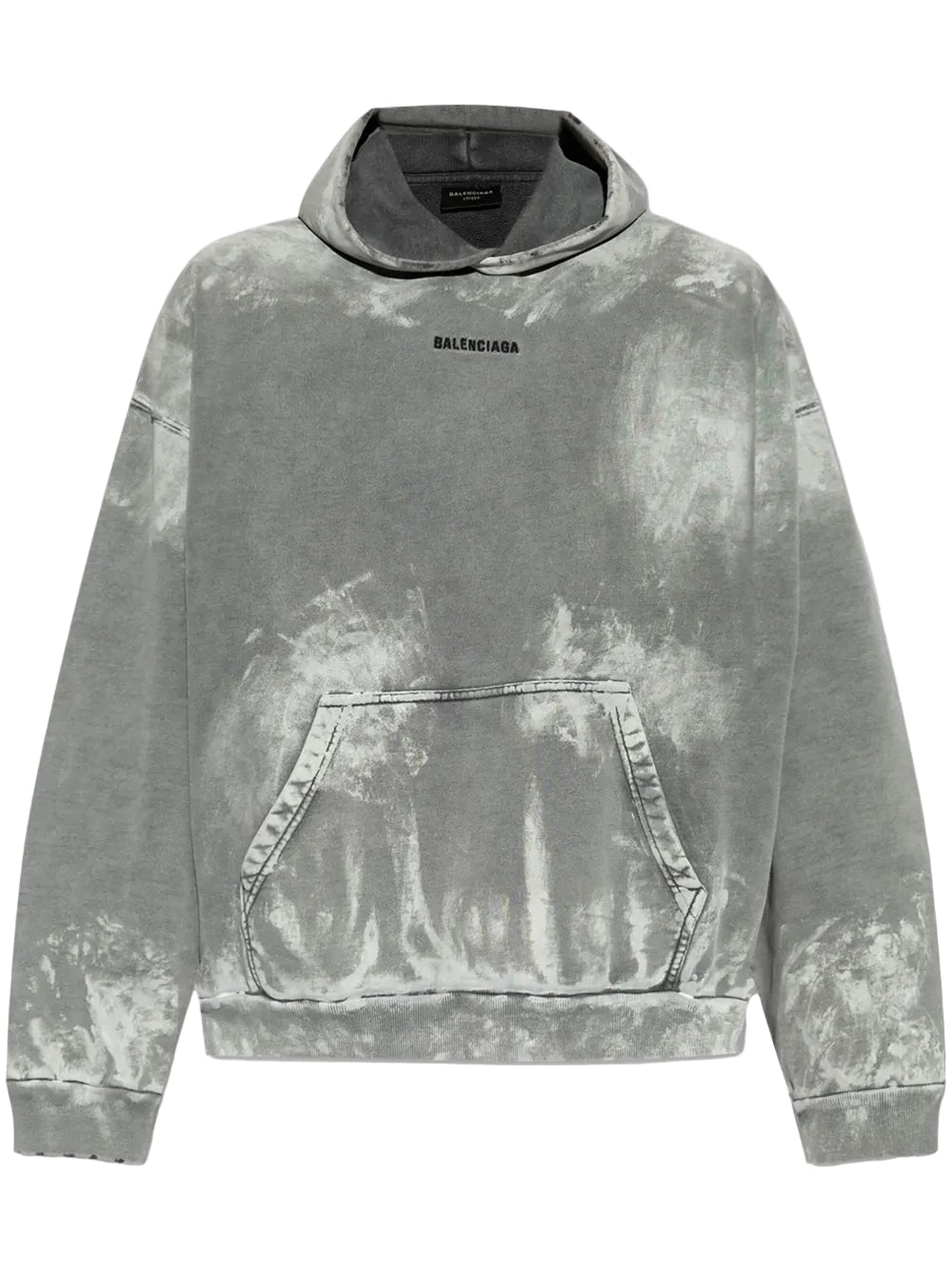 Balenciaga Gray Back Medium Fit Hoodie