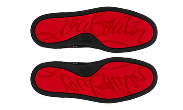 Christian Louboutin Louis Junior Flat 'Black Suede'