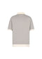 Dior Oblique Polo Shirt White, Blue And Brown Cotton Jacquard