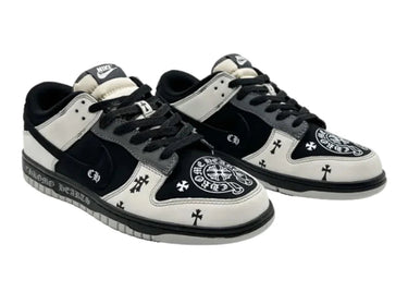 Nike Dunk Low x Record Heart "Black / White"