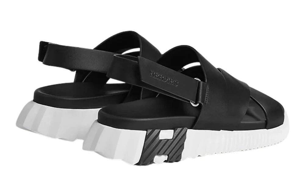 Hermes Electric sandal "Black"