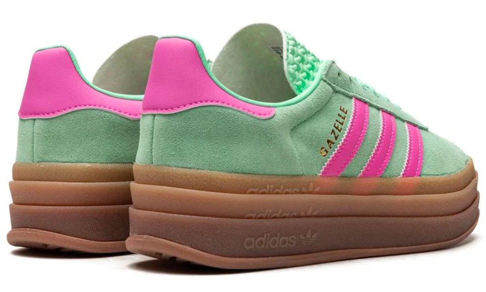 Adidas Gazelle Bold 'Pulse Mint Screaming Pink'