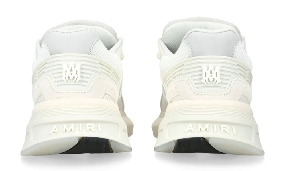 AMIRI Leather MA Runner Sneakers "White"