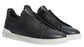 Black PELLETESSUTA™ Leather Triple Stitch™ Sneakers