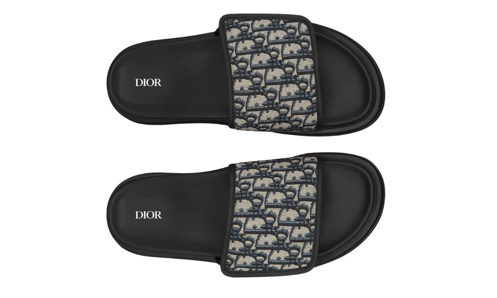 Dior Aqua Sandal "Beige / Black"