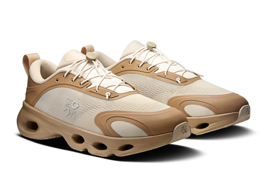 Loewe x On Running Cloudsolo "Dark Sand / Cream"