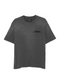 Amiri Bleach Bandana Patch T-shirt "Charcoal Grey"