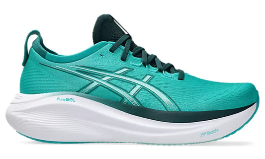 Asics Gel Nimbus 27 "Wave Teal/Saxon Green"