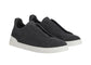 Zegna Triple Stitch Canvas Slip-On Sneakers "Black"