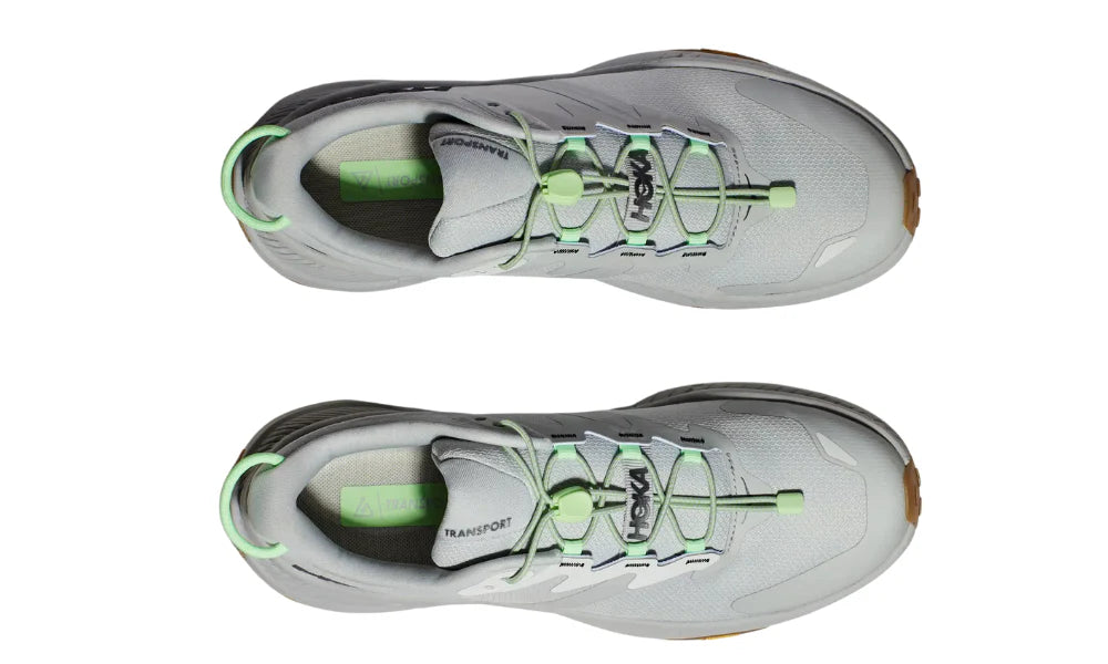 Hoka Transport 'Harbor Mist Lime Glow'