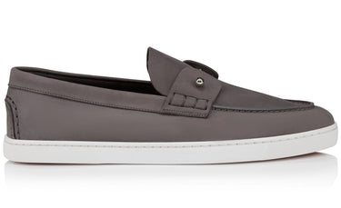 Christian Louboutin Chambeliboat Leather Loafers "Grey"