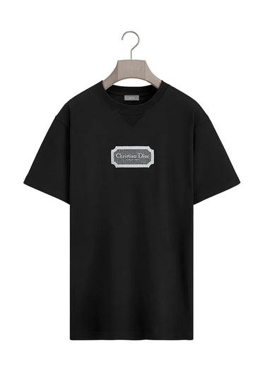 Dior Couture Cotton T-shirt "Black"