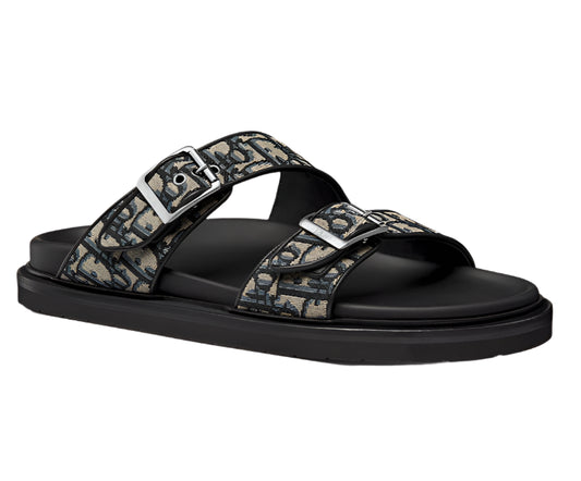 Dior Aqua Sandal "Beige / Black"