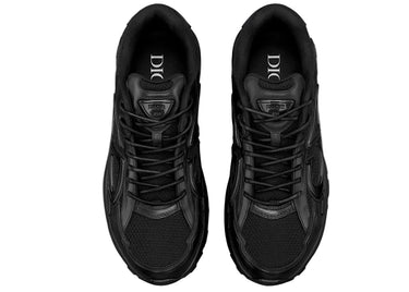 Dior B30 Countdown Sneaker "Black Smooth Calfskin and Black Technical Mesh"