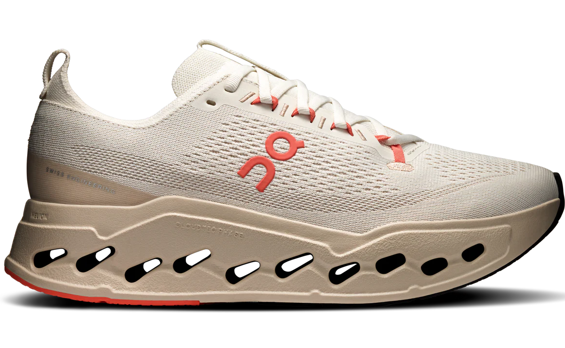 On Cloudsurfer Max 'Ivory / Salmon'