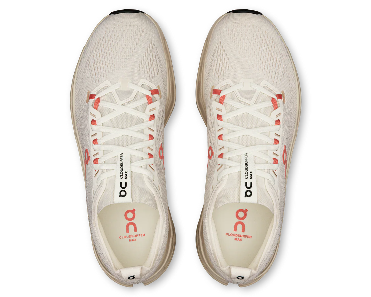 On Cloudsurfer Max 'Ivory / Salmon'