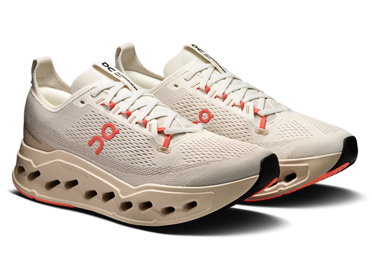 On Cloudsurfer Max 'Ivory / Salmon'