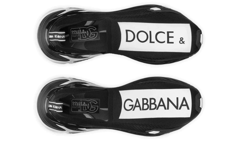 Dolce & Gabbana Stretch Mesh Fast Sneaker 'Black'
