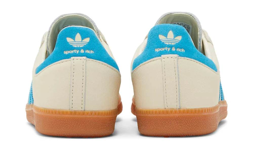 Sporty & Rich x Adidas Samba OG 'Cream Blue'