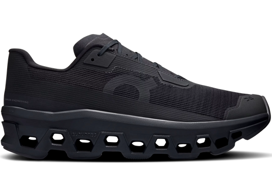 On Cloudmonster Void "Black"