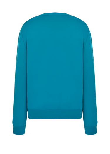 Christian Dior Couture Sweater Blue Wool Blend