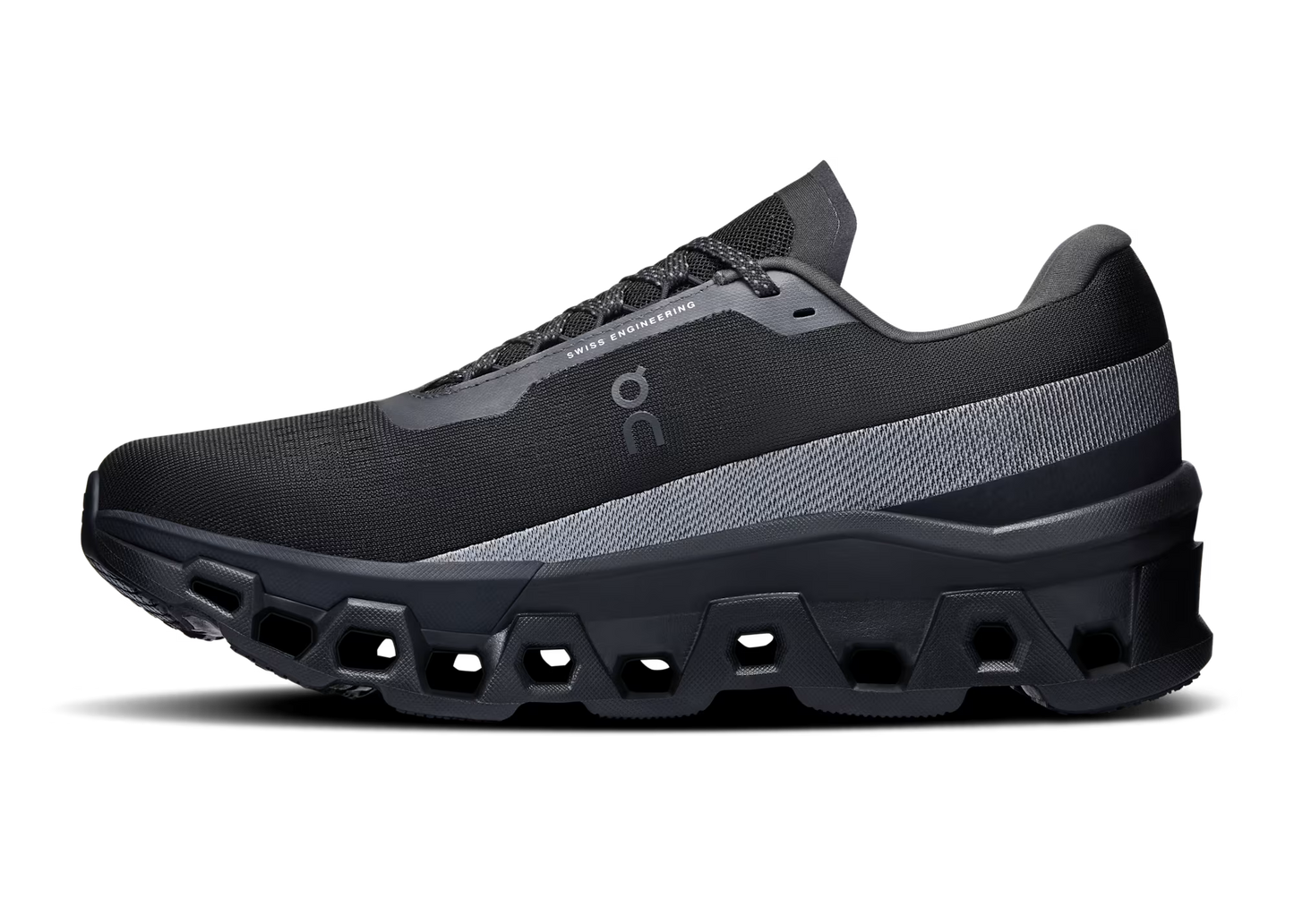 On Cloudmonster 2 "Black