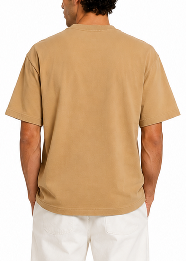 AMI Paris Ami de Coeur T-shirt "Beige / Green"