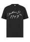 Handwritten Christian Dior Relaxed-Fit T-Shirt Black Cotton Jersey