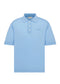 Christian Dior Couture Polo Shirt Blue Virgin Wool Jersey
