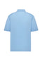 Christian Dior Couture Polo Shirt Blue Virgin Wool Jersey