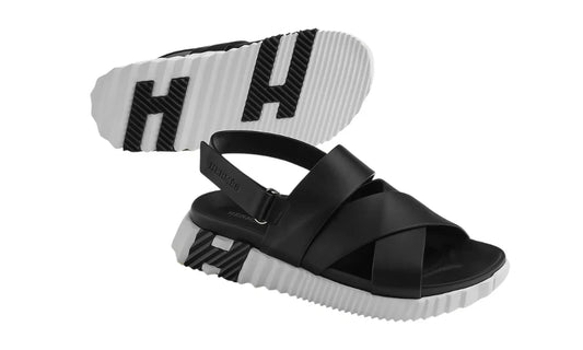 Hermes Electric sandal "Black"