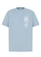 Dior Archives Labels T-Shirt, Relaxed Fit Blue