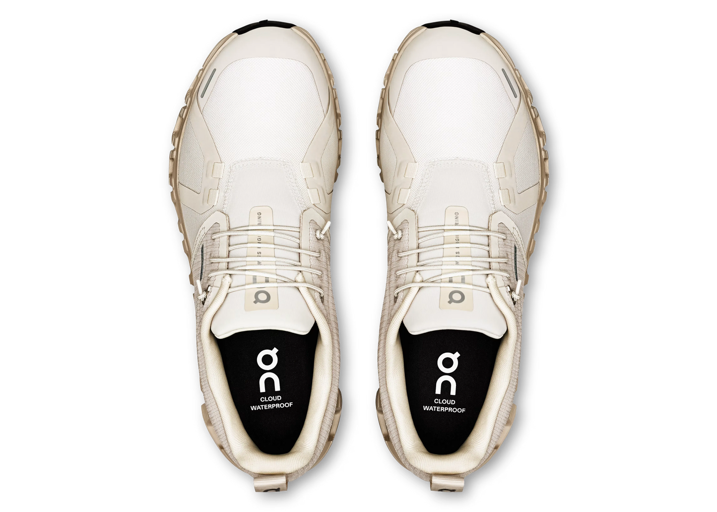 On Cloud 6 Waterproof "Pearl / Cream"