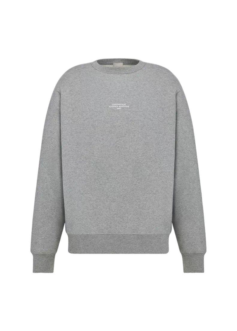 Dior Montaigne Sweatshirt "Cotton Fleece"