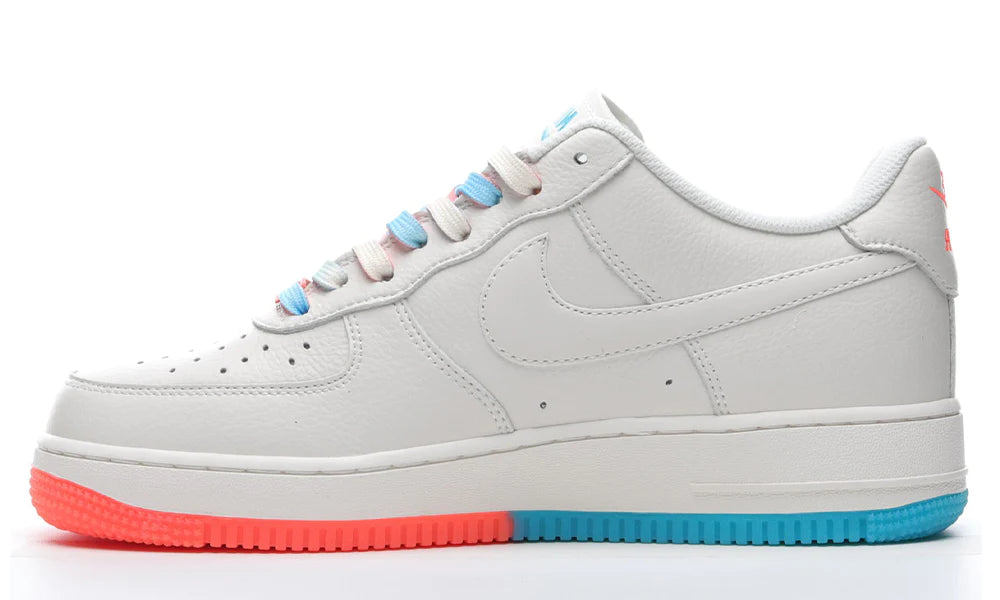 Nike Air Force 1 "07 Low White Blue Orange"