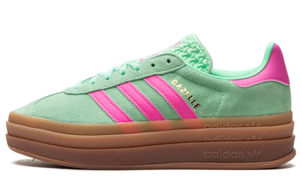 Adidas Gazelle Bold 'Pulse Mint Screaming Pink'